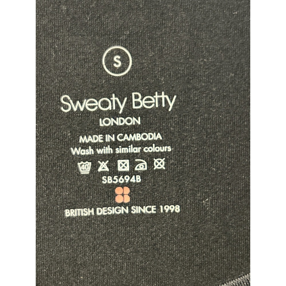 Sweaty Betty Gary Soft Yoga Casual Sleeveless Jogger Black Jumpsuit Size Small - Picture 11 of 12